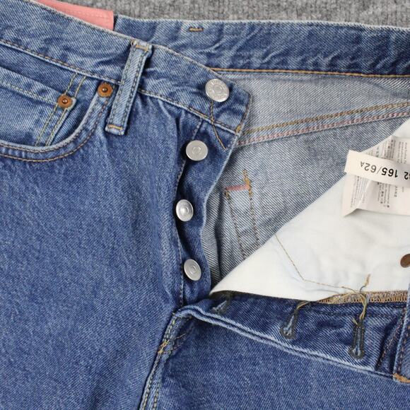 Acne Studios Jeans Womens 25 Dark Blue 1997 Trash Straight Denim Casual Chic - Picture 8 of 16